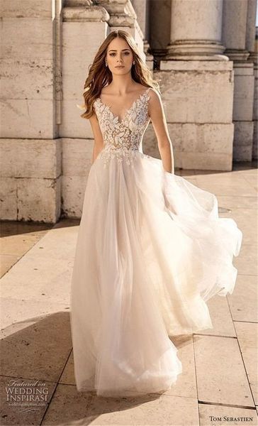 white lace summer beach tom sebastian bridal dresses sleeveless 2019 summer beach wedding dress plus size backless floor length
white lace summer beach tom sebastian bridal dresses sleeveless 2019 summer beach wedding dress plus size backless floor length