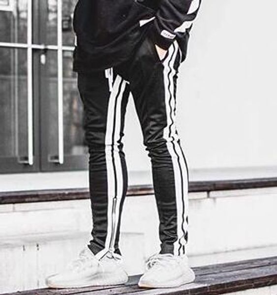 цвет блок лоскутная белый stripes сращивание шаровары мужчины 2018. vintage hip hop повседневный joggers мужской streetwear карандаш штаны, Black
цвет блок лоскутная белый stripes сращивание шаровары мужчины 2018. vintage hip hop повседневный joggers мужской streetwear карандаш штаны, Black