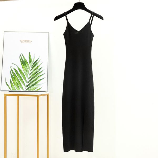 gigogou halter summer women dress spaghetti strap long knit maxi dresses split up v neck beach midi dress black, Black;gray
gigogou halter summer women dress spaghetti strap long knit maxi dresses split up v neck beach midi dress black, Black;gray