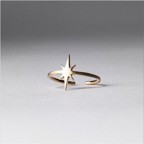 925 sterling silver adjustable simple star gold plated rings fashion women jewelry for banquet wedding party anniversary, Golden;silver
925 sterling silver adjustable simple star gold plated rings fashion women jewelry for banquet wedding party anniversary, Golden;silver