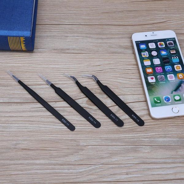 9pcs esd stainless steel anti static electronics jewelry repair tweezers 9 in 1 precision anti-static maintenance hand tools
9pcs esd stainless steel anti static electronics jewelry repair tweezers 9 in 1 precision anti-static maintenance hand tools
