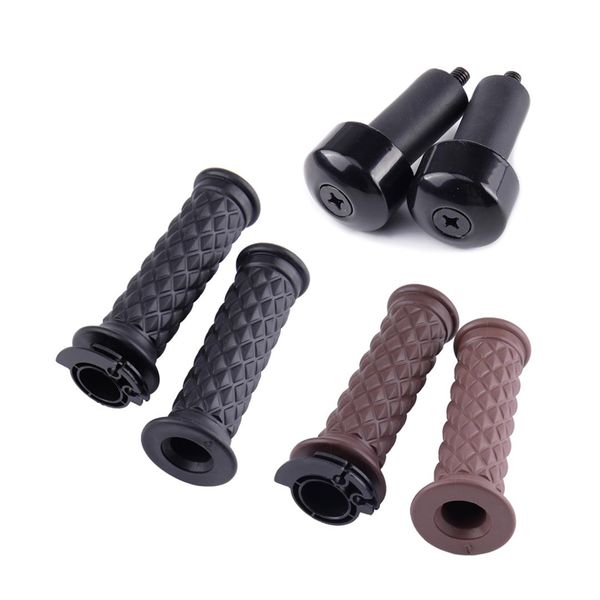 citall 1 pair 7/8" 22mm motorcycle handlebar grip bar+end plugs caps fit for cafe racer bobber clubman accessories
citall 1 pair 7/8" 22mm motorcycle handlebar grip bar+end plugs caps fit for cafe racer bobber clubman accessories