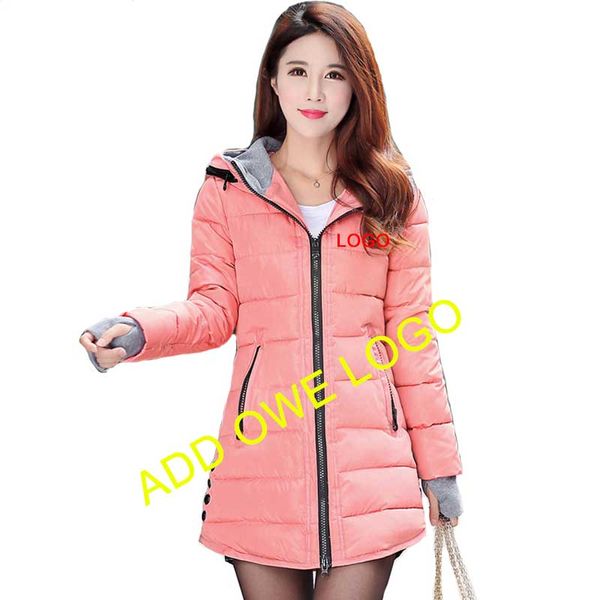 custom women winter hooded warm coat plus size candy color cotton padded jacket female long parka girl wadded jaqueta feminina, Black
custom women winter hooded warm coat plus size candy color cotton padded jacket female long parka girl wadded jaqueta feminina, Black