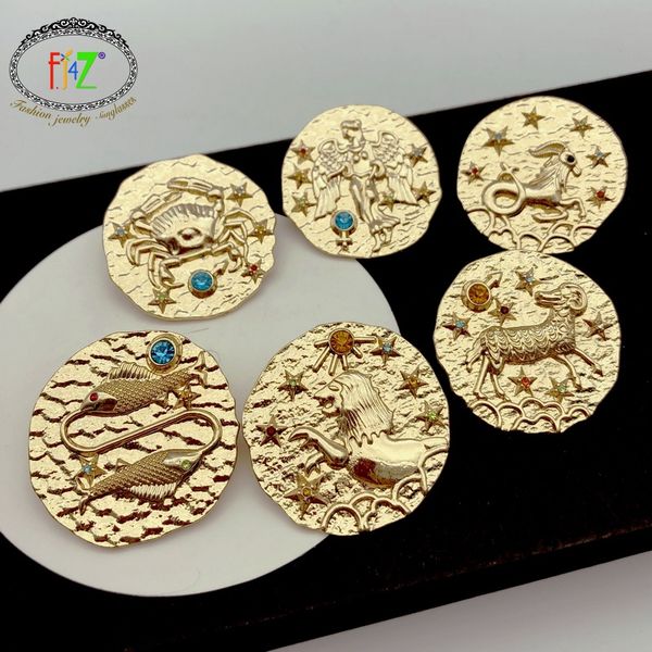 f.j4z sign of zodiac brooches designer 12 horoscope costume pins gifts for women lovers jewelry broches dropship, Gray
f.j4z sign of zodiac brooches designer 12 horoscope costume pins gifts for women lovers jewelry broches dropship, Gray