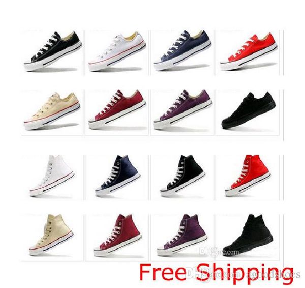new quality classic low-& high-canvas casual shoes sneaker men's /women's canvas shoes big size eu35-45 retail, Black
new quality classic low-& high-canvas casual shoes sneaker men's /women's canvas shoes big size eu35-45 retail, Black