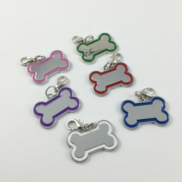 dog tag creative cute stainless steel bone shaped diy dog pendants card tags for personalized collars pet accessories 30 pcs/lot
dog tag creative cute stainless steel bone shaped diy dog pendants card tags for personalized collars pet accessories 30 pcs/lot