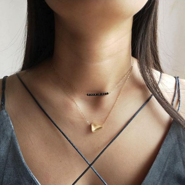 lii ji genuine black spinels muliti layered choker necklace goldfilled s925 sterling silver for women pendant delicate necklace, Golden;silver
lii ji genuine black spinels muliti layered choker necklace goldfilled s925 sterling silver for women pendant delicate necklace, Golden;silver