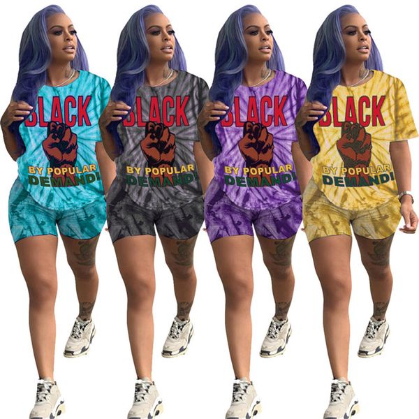 summer women tie-dye letter printed tracksuit short sleeve o-neck tee tshirt +shorts 2-piece set ladies casual outfits sporstwear d52504ly, Gray
summer women tie-dye letter printed tracksuit short sleeve o-neck tee tshirt +shorts 2-piece set ladies casual outfits sporstwear d52504ly, Gray