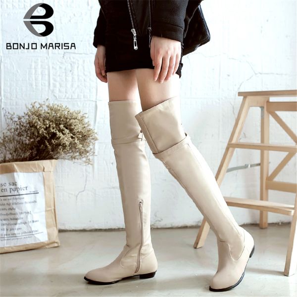 bonjomarisa 34-48 casual ladies flat over the knee knight boots women 2019 winter elegant thigh high boots warm fur shoes woman, Black
bonjomarisa 34-48 casual ladies flat over the knee knight boots women 2019 winter elegant thigh high boots warm fur shoes woman, Black