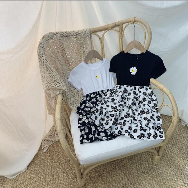 wholesale 2020 summer baby girls flower print causal dress kids dress for girl children's clothing, Red;yellow 
wholesale 2020 summer baby girls flower print causal dress kids dress for girl children's clothing, Red;yellow