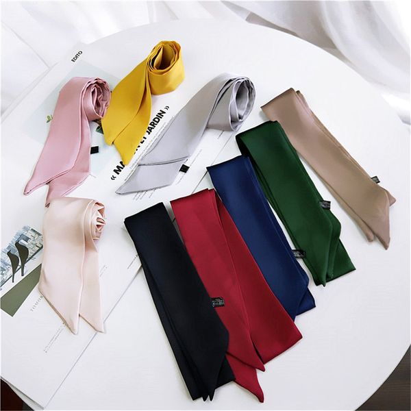 women elegant 90*5cm small silk feel satin scarf neckerchief head-neck tie band hair rope bag tie wristband wrap popular sale
women elegant 90*5cm small silk feel satin scarf neckerchief head-neck tie band hair rope bag tie wristband wrap popular sale