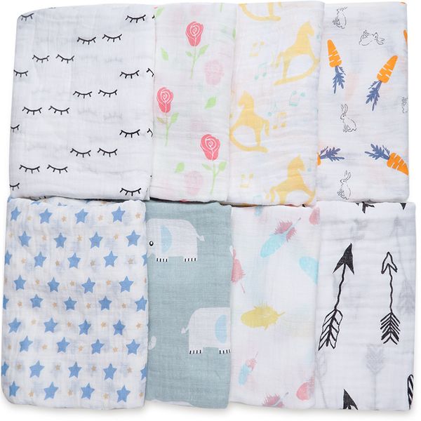 dropshipping 120*120cm baby blankets newborn multiuse diapers feeding baby bath towel
dropshipping 120*120cm baby blankets newborn multiuse diapers feeding baby bath towel