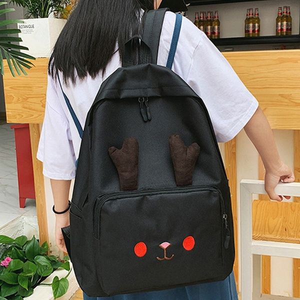 2020 new backpack ladies playful cute backpack high school students large capacity schoolbag women
2020 new backpack ladies playful cute backpack high school students large capacity schoolbag women