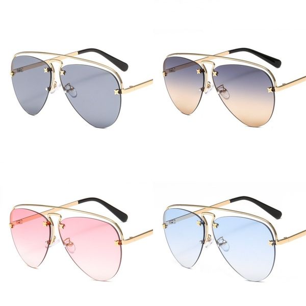 wholesale-summer lady sunglasses double beam sun glass metal women man eyewear comfortable nose rest delicate fashion popular 13jhb d1, White;black
wholesale-summer lady sunglasses double beam sun glass metal women man eyewear comfortable nose rest delicate fashion popular 13jhb d1, White;black