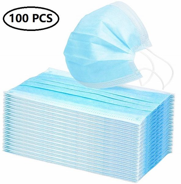 100 pcs face mask dust disposable mouth mask 3 layer mask ear loop respirator
100 pcs face mask dust disposable mouth mask 3 layer mask ear loop respirator