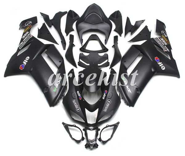 4 gifts new abs motorcycle fairings kit fit for kawasaki ninja zx-6r zx6r 2007 2008 6r 07 08 body set custom black matte
4 gifts new abs motorcycle fairings kit fit for kawasaki ninja zx-6r zx6r 2007 2008 6r 07 08 body set custom black matte