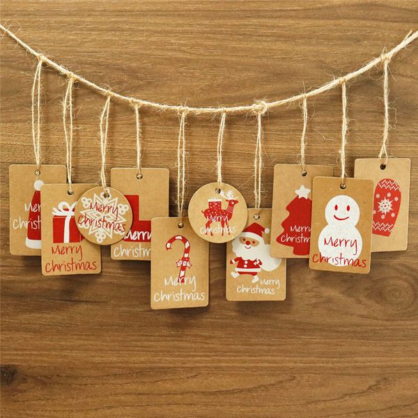 50pcs/lot christmas tree decorations paper elk snowflake snowman santa claus tag xmas tree pendant christmas decor festive party supplies
50pcs/lot christmas tree decorations paper elk snowflake snowman santa claus tag xmas tree pendant christmas decor festive party supplies