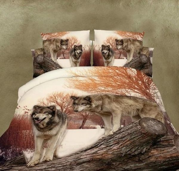 wish | 4pcs 3d polyester wolf bedding set prints duvet cover set 1pc bed sheet/1pc comforter cover/2 pcs pillow covers
wish | 4pcs 3d polyester wolf bedding set prints duvet cover set 1pc bed sheet/1pc comforter cover/2 pcs pillow covers
