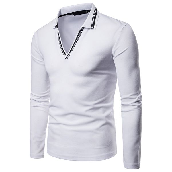 zogaa 2020 autumn and winter shirt long-sleeved new men's trend large size v-neck design lapel men, White;black
zogaa 2020 autumn and winter shirt long-sleeved new men's trend large size v-neck design lapel men, White;black