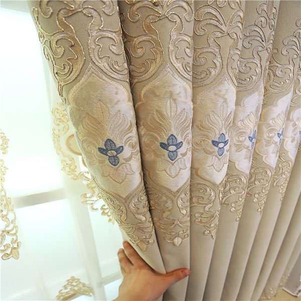 beige curtain european luxury embroidery thickening chenille cloth blackout window screen bedroom living room custom finished curtains
beige curtain european luxury embroidery thickening chenille cloth blackout window screen bedroom living room custom finished curtains
