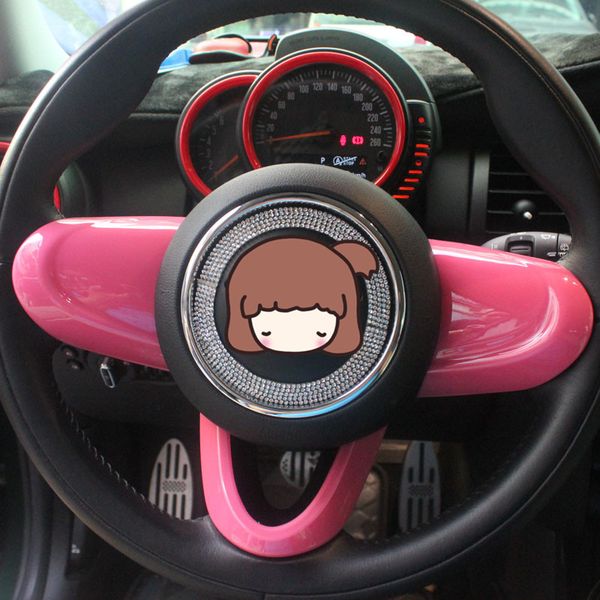 red pink steering wheel door moulding decorated frame cover for mini f56 2014 15 16 17 18 caa198
red pink steering wheel door moulding decorated frame cover for mini f56 2014 15 16 17 18 caa198