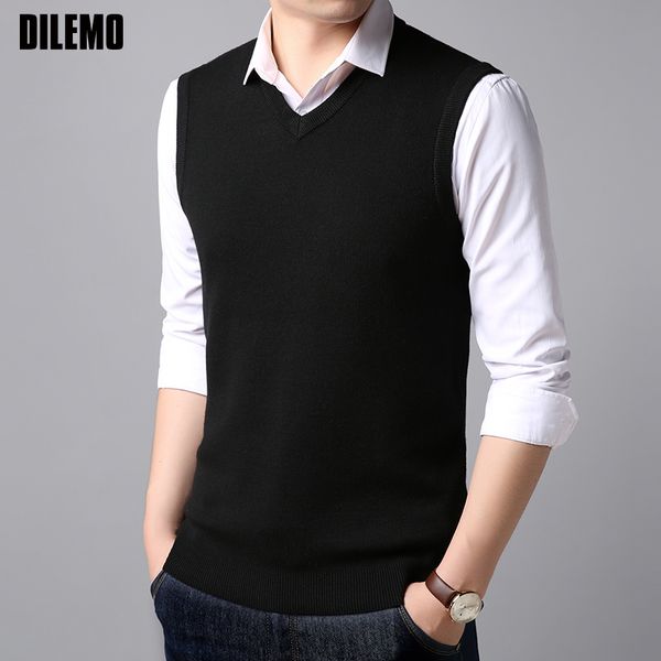 2018 new fashion vest sweater man pullovers v neck slim fit jumpers knitwear sleeveless winter korean style casual clothing men, White;black
2018 new fashion vest sweater man pullovers v neck slim fit jumpers knitwear sleeveless winter korean style casual clothing men, White;black