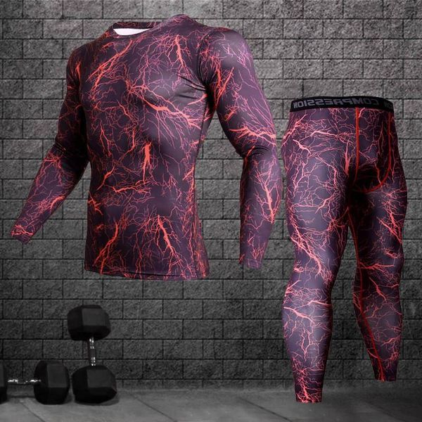 2 piece male workout compression long sleeve t shirt kit print sweatshirt + leggings fitness thermal underwear, White;black
2 piece male workout compression long sleeve t shirt kit print sweatshirt + leggings fitness thermal underwear, White;black