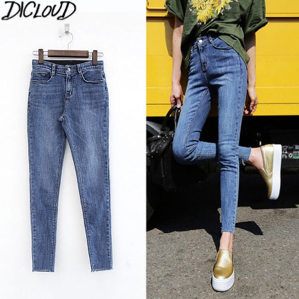 high waist skinny jeans female retro stretch plus size pencil pants korean casual washing summer jeans boyfriend trousers, Black;gray
high waist skinny jeans female retro stretch plus size pencil pants korean casual washing summer jeans boyfriend trousers, Black;gray