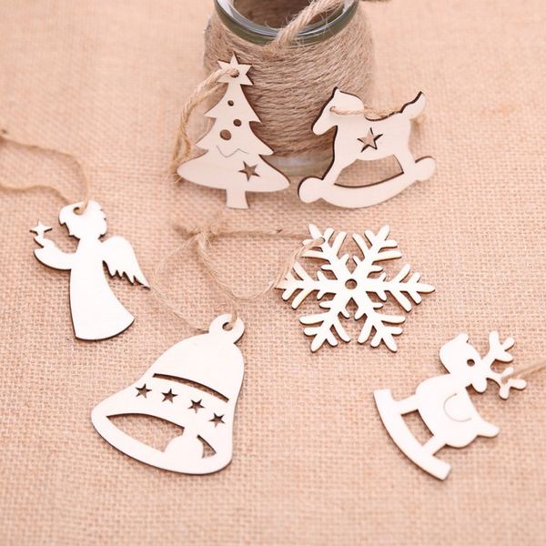 10pcs/set christmas tree original wooden christmas decorative hangings ornaments xmas gifts home party decorations pendants 
10pcs/set christmas tree original wooden christmas decorative hangings ornaments xmas gifts home party decorations pendants