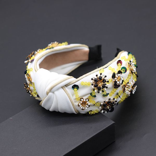 fabric cross crystal headband bohemian simple fabric crystal metal flower headband casual street shoot catwalk headband 711, Golden;white
fabric cross crystal headband bohemian simple fabric crystal metal flower headband casual street shoot catwalk headband 711, Golden;white