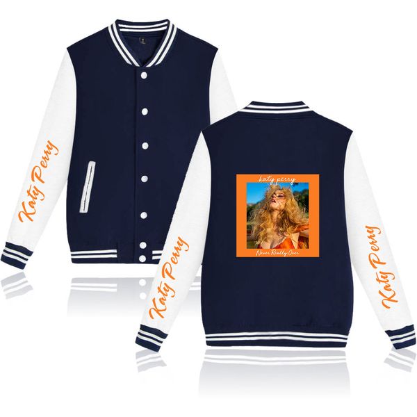 comfort cotton navy blue baseball jacket singer katy perry jacket men/women 2019 boy/girl rock katy perry baseball wear, Black;brown
comfort cotton navy blue baseball jacket singer katy perry jacket men/women 2019 boy/girl rock katy perry baseball wear, Black;brown