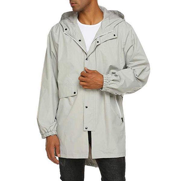 autumn hood jacket casual solid hoodies windbreaker trench coat men waterproof breathable rain men's outwear homme clothes, Black;brown
autumn hood jacket casual solid hoodies windbreaker trench coat men waterproof breathable rain men's outwear homme clothes, Black;brown