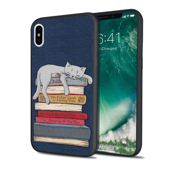 coque books cat phone case for iphone 11 pro xs max xr 8 7 6s plus 5s se 5 case black soft silicone tpu cover.
coque books cat phone case for iphone 11 pro xs max xr 8 7 6s plus 5s se 5 case black soft silicone tpu cover.