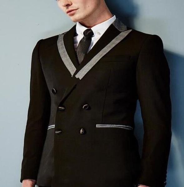 tpsaade gentleman style closure collar double breasted suit casual dinner suit wedding party clothes (jacket+pants, White;black
tpsaade gentleman style closure collar double breasted suit casual dinner suit wedding party clothes (jacket+pants, White;black
