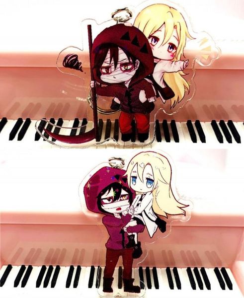 1pcs q style anime cartoon angels of death acrylic zack keychain pendant cosplay prop for backpack decor keyring for boy girl, Silver
1pcs q style anime cartoon angels of death acrylic zack keychain pendant cosplay prop for backpack decor keyring for boy girl, Silver