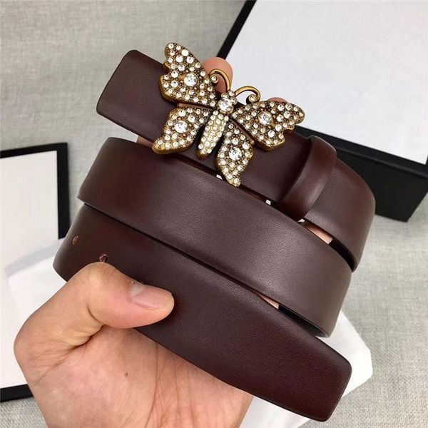 2018 new style belts g designer women belt luxury butterfly diamond buckle belts genuine leather belts for lady girls fashion casual belt, Black;brown
2018 new style belts g designer women belt luxury butterfly diamond buckle belts genuine leather belts for lady girls fashion casual belt, Black;brown