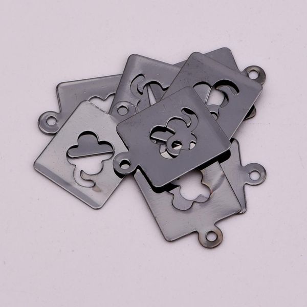 16.5*12.2mm 10pcs copper 5 color openwork four-leaf clover square four flower petals charms pendants for jewelry making diy, Bronze;silver
16.5*12.2mm 10pcs copper 5 color openwork four-leaf clover square four flower petals charms pendants for jewelry making diy, Bronze;silver
