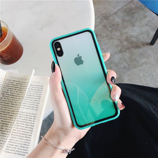 for iphone 6s rainbow case gradient color phone case hybrid pc+tpu 2in1 mobile cover for iphone 11 pro max
for iphone 6s rainbow case gradient color phone case hybrid pc+tpu 2in1 mobile cover for iphone 11 pro max