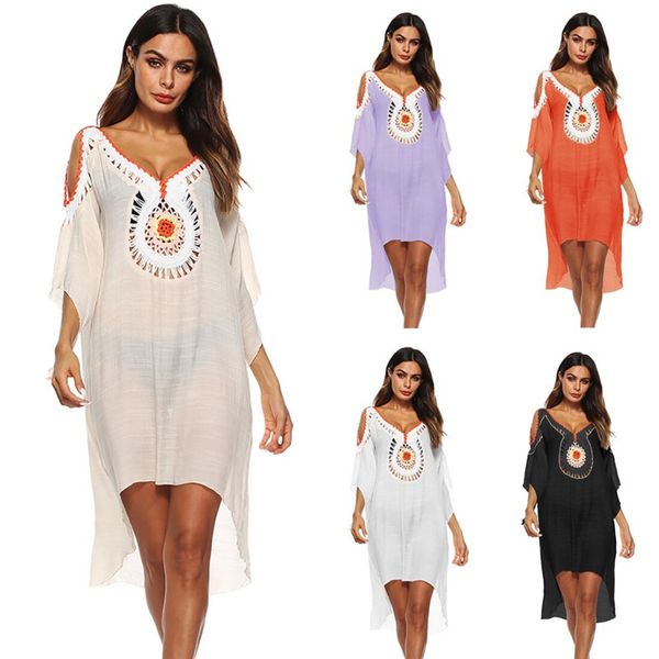 summer female beach gown gown deep-collar v excretion cold shoulder front short back long skirt salon a7 cover, Blue;gray
summer female beach gown gown deep-collar v excretion cold shoulder front short back long skirt salon a7 cover, Blue;gray