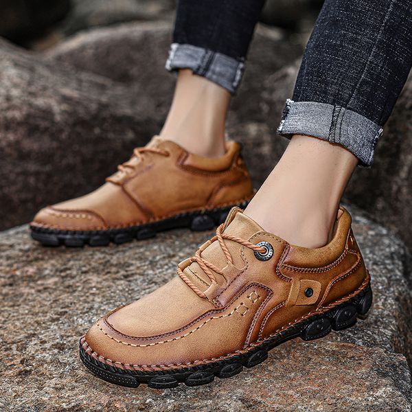 classic design men casual shoes genuine leather shoes men flats oxfords handamde lace up oxfrods big size 48, Black
classic design men casual shoes genuine leather shoes men flats oxfords handamde lace up oxfrods big size 48, Black