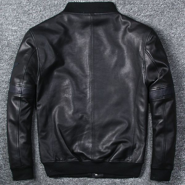plus size sheepskin genuine leather jacket men slim black zipper real leather coat stand collar 5xl baseball jacket
plus size sheepskin genuine leather jacket men slim black zipper real leather coat stand collar 5xl baseball jacket