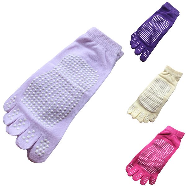 1 par de yoga socks women venta caliente de las mujeres antideslizante calcetines yoga dedos fitness pilates calcetines, Black
1 par de yoga socks women venta caliente de las mujeres antideslizante calcetines yoga dedos fitness pilates calcetines, Black