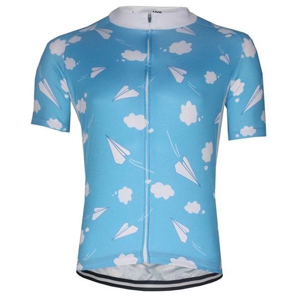 hirbgod 2020 new blue men's cycling jersey breathable short sleeve bike shirt white cloud paper plane cycling clothing,qua039-01, Black;red
hirbgod 2020 new blue men's cycling jersey breathable short sleeve bike shirt white cloud paper plane cycling clothing,qua039-01, Black;red