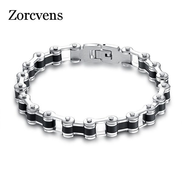 zorcvnes punk biker motorcycle link chain bike bicycle chain bracelet bangles classic stainless steel men's bracelet, White
zorcvnes punk biker motorcycle link chain bike bicycle chain bracelet bangles classic stainless steel men's bracelet, White