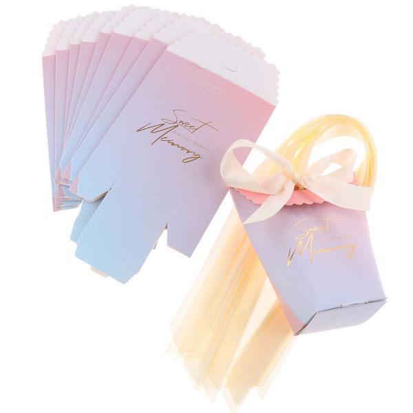 pack of 10 exquisite gradient pink paper gift box wedding party candy decorative boxes
pack of 10 exquisite gradient pink paper gift box wedding party candy decorative boxes