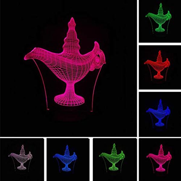 3d aladdin night light атмосфера настольная лампа для спальни гостиная кафе-бар свет детские детские подарки
3d aladdin night light атмосфера настольная лампа для спальни гостиная кафе-бар свет детские детские подарки