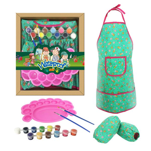 children's kitchen toys set clothes palette paint brush waterproof apron overall oversleeve art children's kitchen educational
children's kitchen toys set clothes palette paint brush waterproof apron overall oversleeve art children's kitchen educational