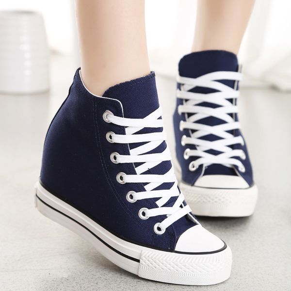 increase inside 8 centimeters canvas shoe, basic paragraph recreational shoe, student shoe 2019, autumn is new y200702, Black
increase inside 8 centimeters canvas shoe, basic paragraph recreational shoe, student shoe 2019, autumn is new y200702, Black