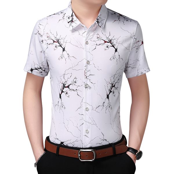 men's casual shirts men clothes 2021 summer shirt fashion print slim short sleeve brands plus size 5xl 6xl 7xl, White;black
men's casual shirts men clothes 2021 summer shirt fashion print slim short sleeve brands plus size 5xl 6xl 7xl, White;black