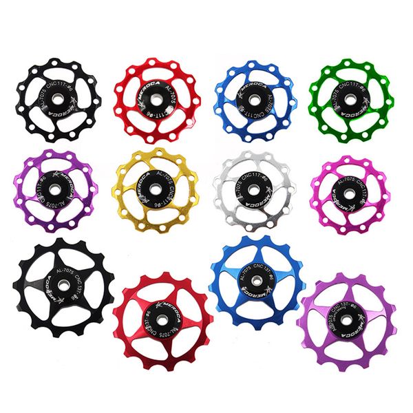 11t/13t aluminum alloy mtb mountain bike bicycle rear derailleur pulley jockey wheel road bike guide roller for 7/8/9/10 speed
11t/13t aluminum alloy mtb mountain bike bicycle rear derailleur pulley jockey wheel road bike guide roller for 7/8/9/10 speed